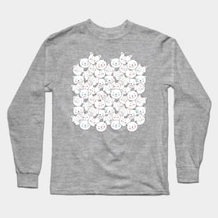 Cute Kawaii Cats Long Sleeve T-Shirt